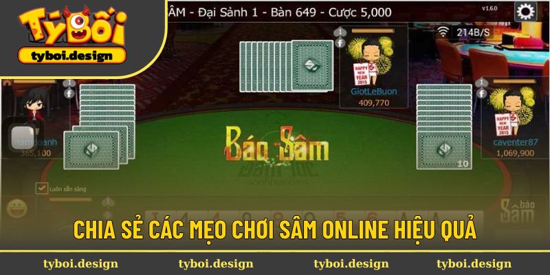 Cách chơi Sâm kiếm tiền triệu mỗi ngày