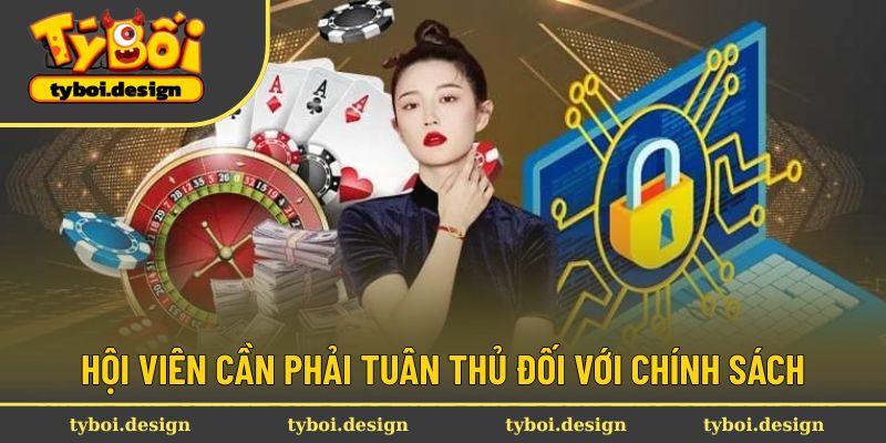 Chính Sách Bảo Mật 3 Hội viên cần phải tuân thủ đối với chính sách