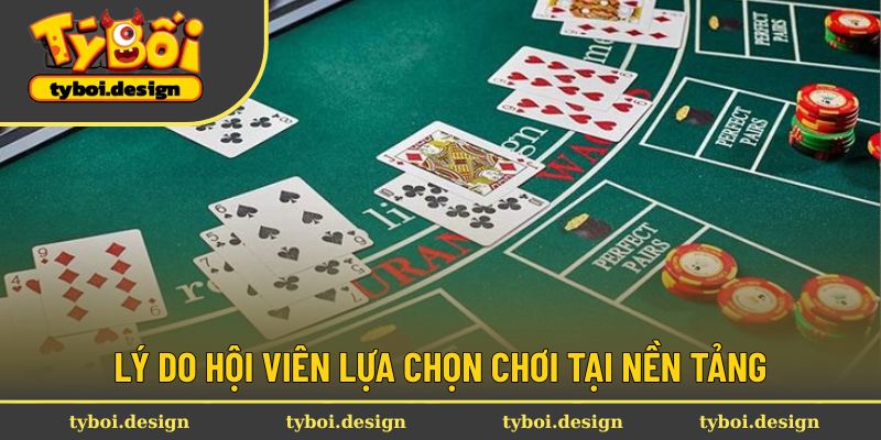 Lý do hội viên lựa chọn chơi tại nền tảng